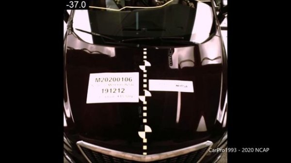 2020-2021 Cadillac XT5 NHTSA Frontal Impact