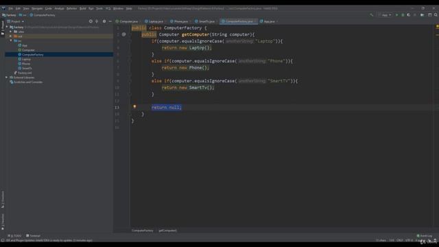 Factory Pattern Demo смотреть онлайн