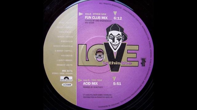 Masterboy - Is This The Love (Acid Mix) -1994-