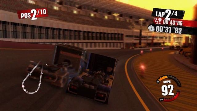 Truck Racer - кольцевые гонки на грузовиках смотреть онлайн