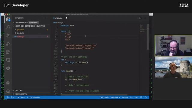 Learning How To Use The Helm SDK For Kubernetes With Martin Hickey