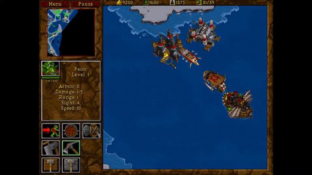 Warcraft 2: Tides of Darkness | Orcs: Act 3 - Level 1 смотреть онлайн