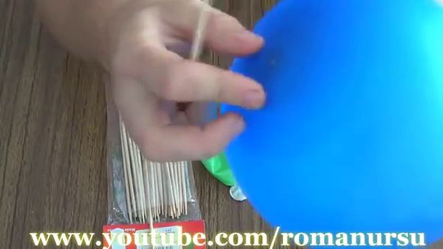 Игла проходящая сквозь шар ! ,, Не лопающийся шарик '' смотреть онлайн