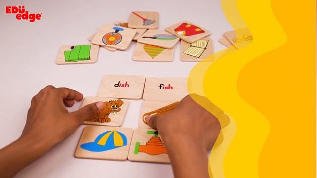 Eduedge - Rhyming Word Matching | Wooden Toys | Cognitive games | Educational toys смотреть онлайн