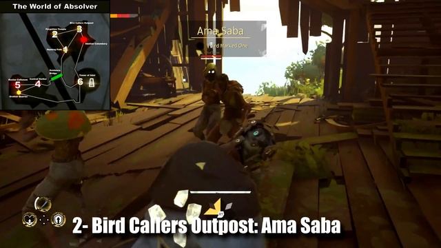 Absolver - Map & Marked One Locations смотреть онлайн