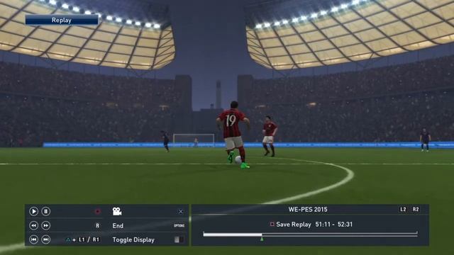 PES 2015: 10 перекладин и одна штанга за матч смотреть онлайн