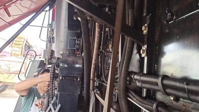Подготовка комбайна Палесье GS-12A1 к уборке смотреть онлайн