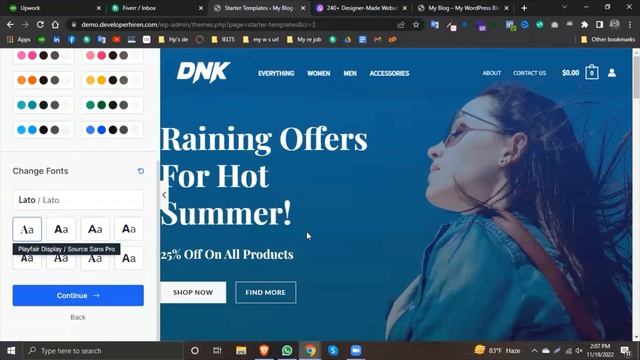 WordPress Astra Theme Installation and One Click Demo Import I C 32 P_01 I WordPress I HirensPoint смотреть онлайн