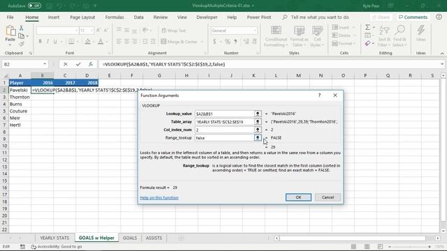 Microsoft Excel Vlookup Function with Multiple Criteria смотреть онлайн