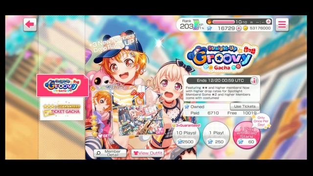 BangDream! [EN] (Bandori) – “Straight-Up Groovy” Gacha (3 days using Paid Stars + Special Set) смотреть онлайн