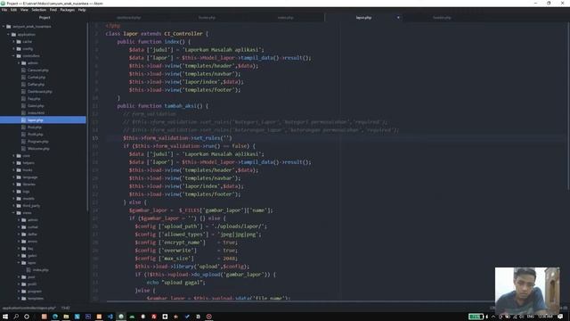 MUDAHNYA MEMBUAT FORM VALIDASI DI CODEIGNITER 3 - FORM VALIDATION CODEIGNITER 3 смотреть онлайн