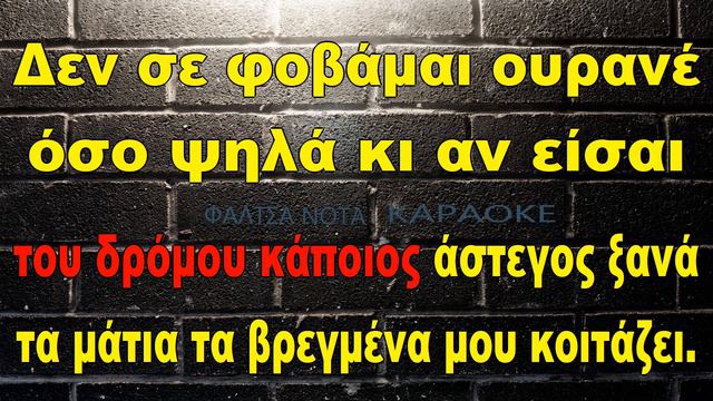Πάολα @ Nivo - Δεν Σε Φοβάμαι Ουρανέ (ΚΑΡΑΟΚΕ) смотреть онлайн