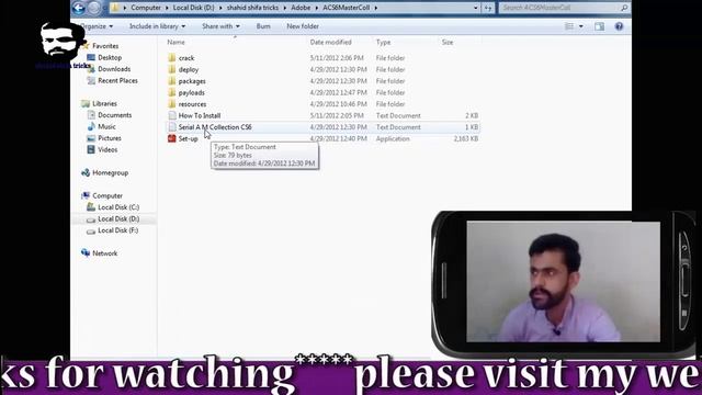 How to Install Adobe CS6 All Collection from CD or DVD in Urdu/Hindi by shahid shifa tricks смотреть онлайн