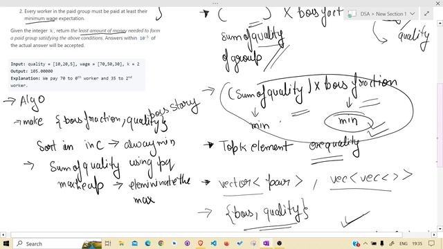 LeetCode | 857. Minimum Cost to Hire K Workers | Heap | Priority Queue смотреть онлайн