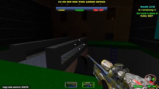 Blocky Combat SWAT: Killing Zombie FULL Gameplay Walkthrough Tutorial смотреть онлайн