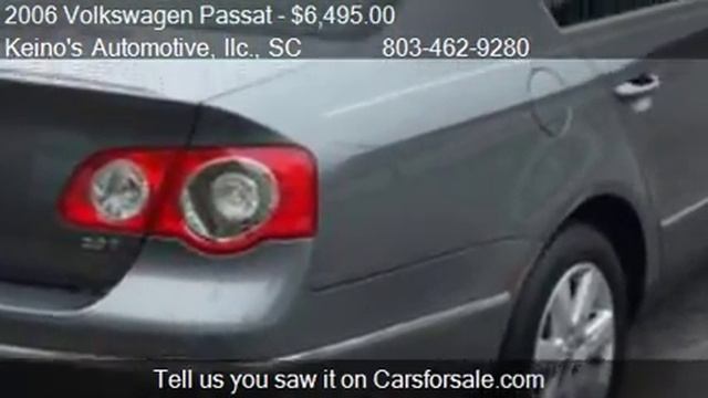 2006 Volkswagen Passat 2.0T 4dr Sedan for sale in Columbia, смотреть онлайн