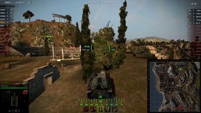 World of Tanks: Hetzer Tier IV German TD Strategy w/ commentary смотреть онлайн