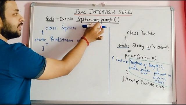 Explain System.out.println() in JAVA | JAVA Interview Series смотреть онлайн