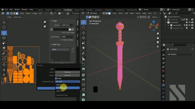 How to work with UDIMS in Blender смотреть онлайн