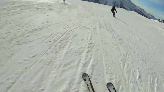 Франция Савой Пралоньян Куршевель, горные лыжи, France, Savoie, Pralognan Courchevel Jan 2020 part смотреть онлайн
