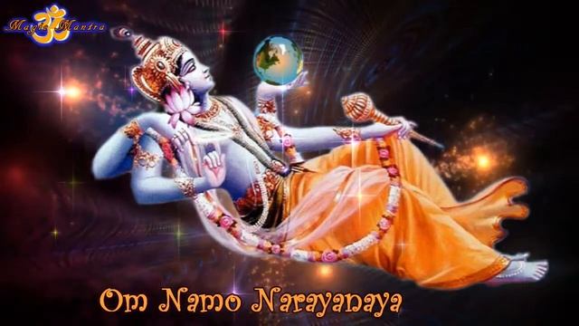 МАНТРА ОМ НАМО НАРАЯНАЯ / МANTRA OM NAMO NARAYANAYA, CLEANS FROM NEGATIVE ENERGY смотреть онлайн