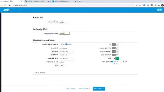 Расширенная настройка Ubiquiti LiteBeam 5AC 23 смотреть онлайн