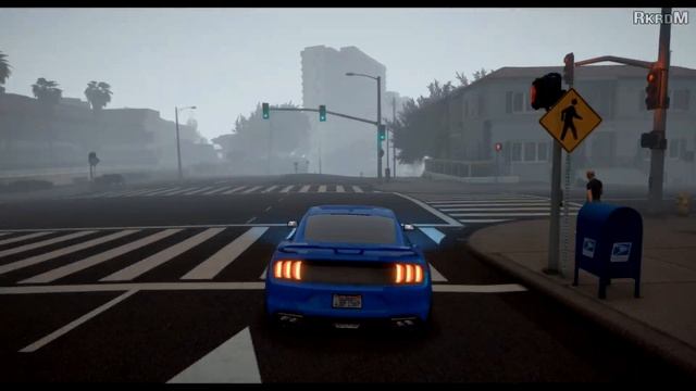 ⁴ᴷ 2019 Ford Mustang GT + ♫ Real Sound ? - GTA 5 PC REAL LIFE Graphics MOD Gameplay | NVR + PRSA смотреть онлайн