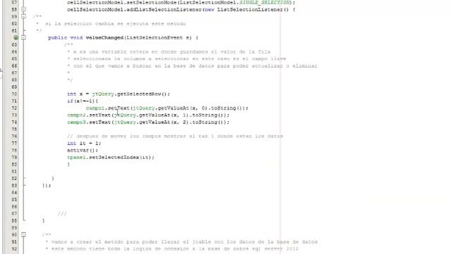 Java Desktop Application - SQL Server 2012 PARTE 06 смотреть онлайн