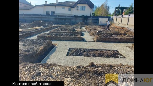 История строительства двух домов. Часть 1. Фундамент. смотреть онлайн