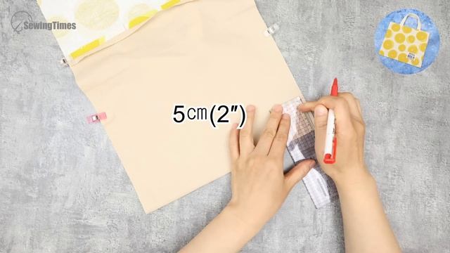 【4K】 DIY Super Simple Small Tote Bag | Easy Bag Making Tutorial for Beginner [sewingtimes] смотреть онлайн