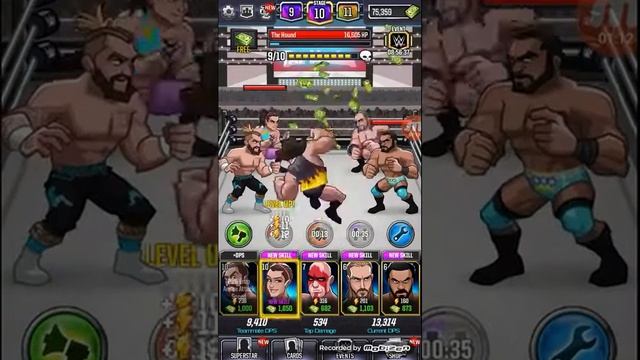 First time playing this game | WWE Tap Mania смотреть онлайн
