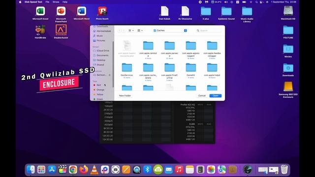 Ugreen SSD Enclosure vs Qwiizlab SSD Enclosure - Speed Comparison (on Mac) смотреть онлайн