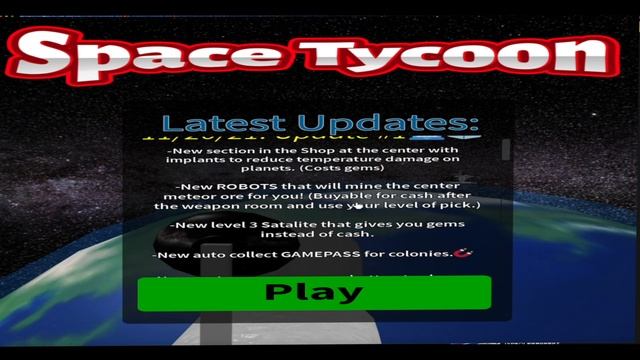 [Roblox] Space Tycoon Bot UPDATE!!! смотреть онлайн