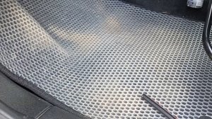 Установка уплотнителя типа Р на рено логан, от пыли и грязи