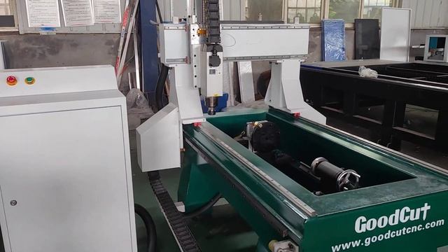 GoodCut 4Axis Rotary Device Mini Cheap and Fast Delivery 6090 CNC Router Machine смотреть онлайн
