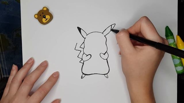 How To Draw Pokemon Pikachu | Drawing Lessons For Kids смотреть онлайн