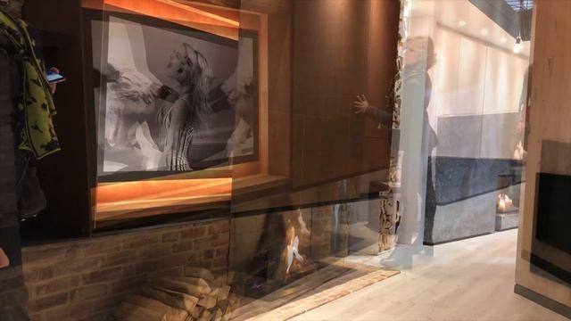 Газовый камин True Vision 1050DC, M-DESIGN. Трёхсторонняя топка. В салонах "Камины & печи FLAMBIS". смотреть онлайн