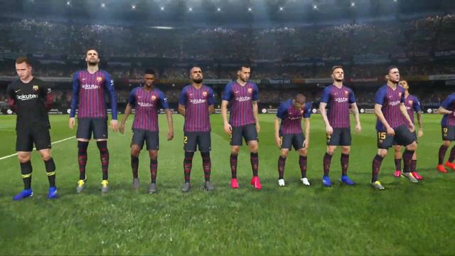 Estreia na JUVENTUS de RONALDO contra BARCELONA de MESSI ! PES 2019 Master League #02 смотреть онлайн