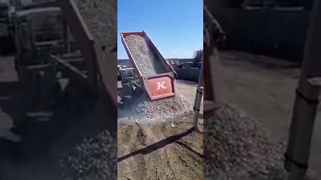 Доставка щебня 40-70