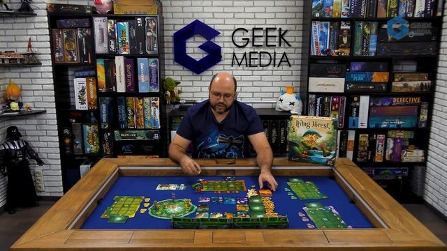 ЖИВОЙ ЛЕС - обзор настольной игры Living Forest от Geek Media смотреть онлайн
