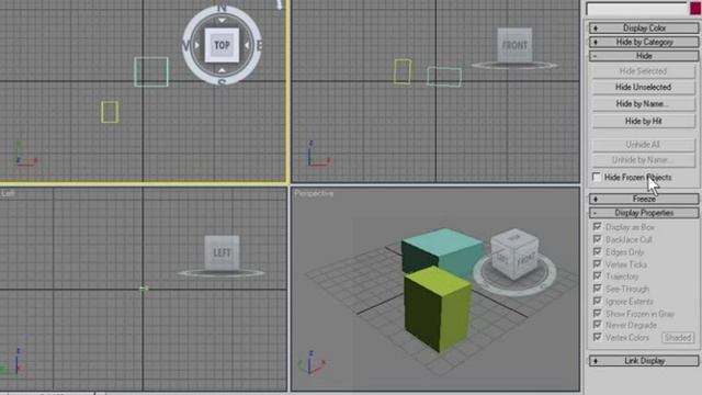 3ds max. Работа с командной панелью. смотреть онлайн
