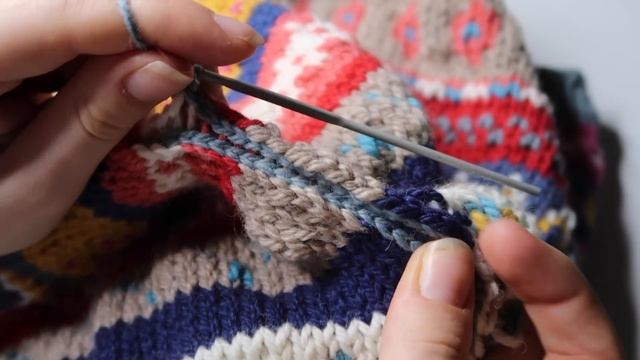 РАЗРЕЗНОЙ ЖАККАРД FAIR ISLE смотреть онлайн