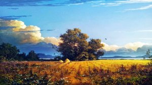 Осенние пейзажи художника Виктора Юшкевича