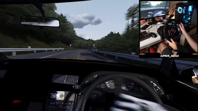 Akina Uphill Drift Onboard with POV and Exterior Shots | Assetto Corsa Realistic смотреть онлайн