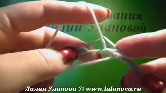 Итальянский набор петель - Italian set of loops - вязание спицами смотреть онлайн