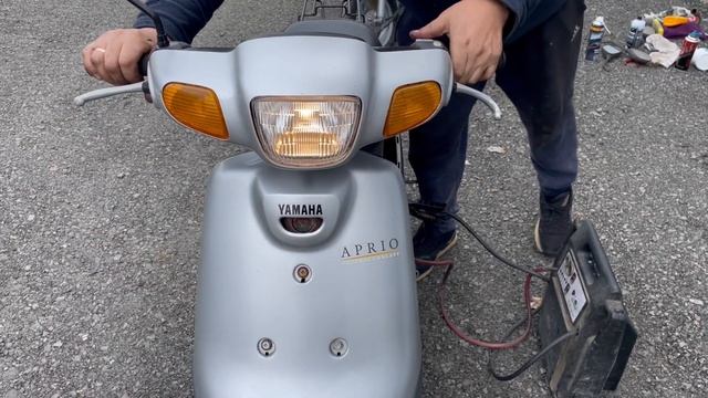 Видео запуска Yamaha Aprio смотреть онлайн