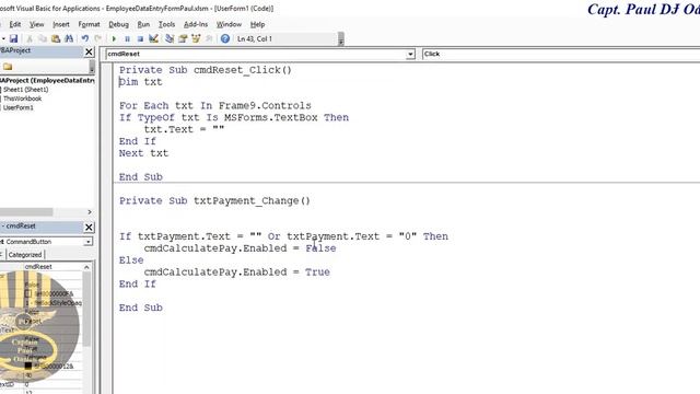 How to Create Data Entry Form in Excel using VBA - Full Tutorial смотреть онлайн