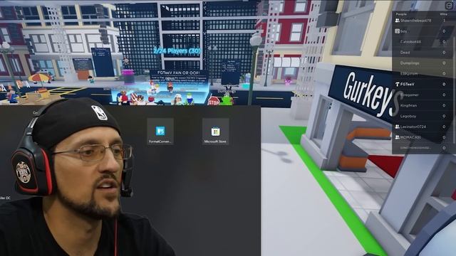 Roblox GUESS or OOF Game! Hurricane Ian (FGTeeV Family vs. Fans) смотреть онлайн