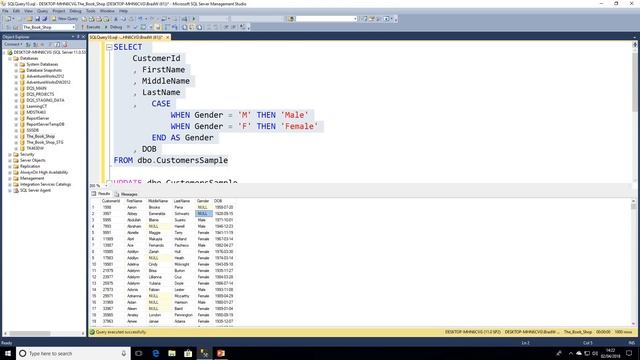 SQL Tutorial - CASE Statements смотреть онлайн