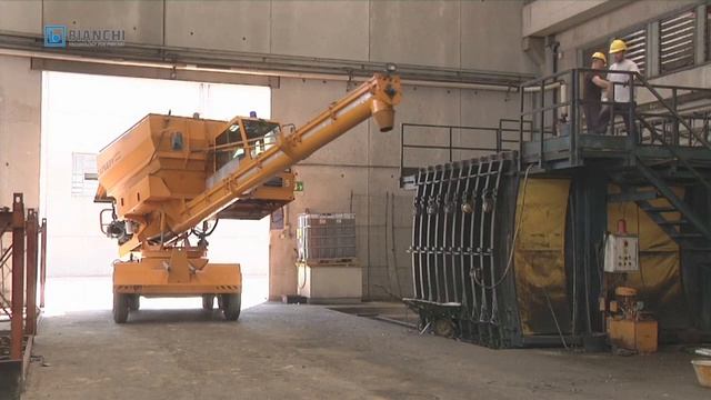 Мобильный бетонораздатчик мод. SPEEDY от компании BIanchi смотреть онлайн